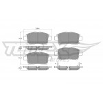 TOMEX Brakes Bremsbelagsatz, Scheibenbremse